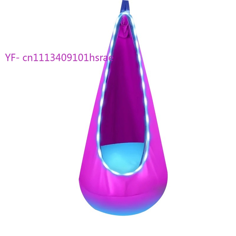 Hamaca Inflable LED Brillante, - Kids Outdoor Hammock Swing reseña y precio