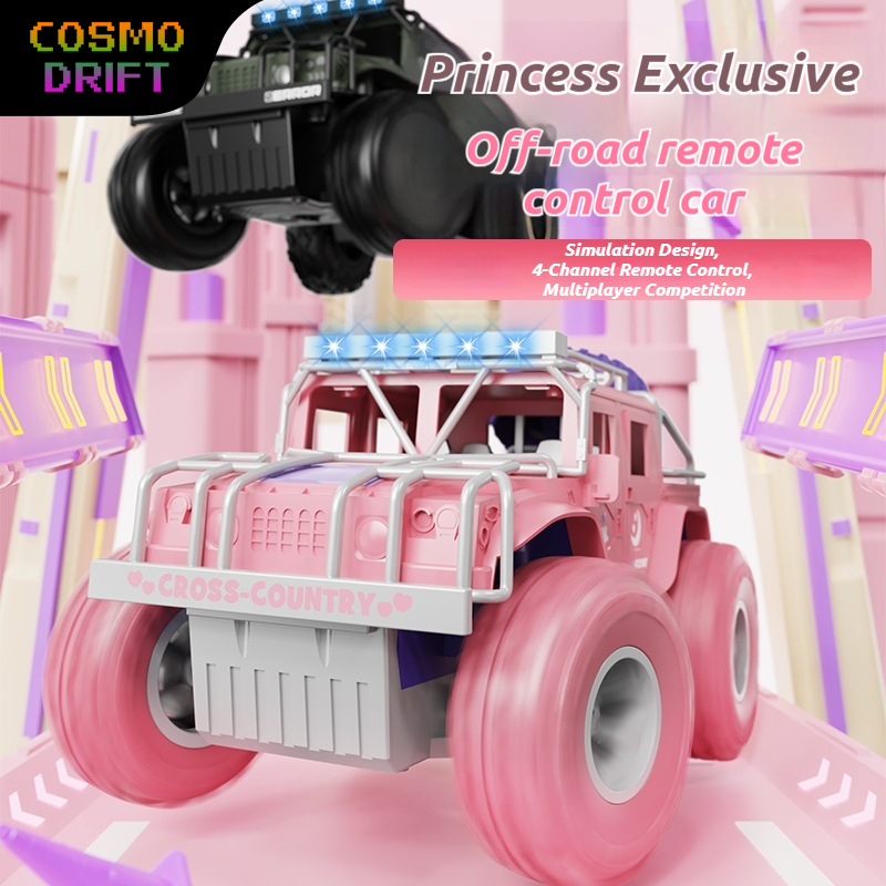 Auto Todoterreno RC Rosa Extra - Kids Outdoor Dirt Toys reseña y precio
