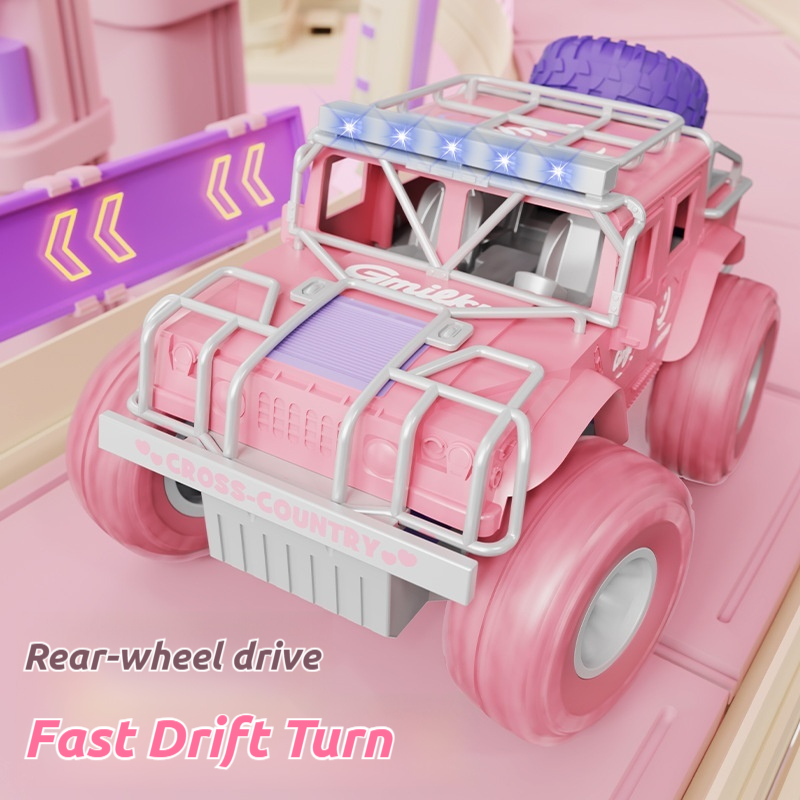 Auto Todoterreno RC Rosa Extra - Kids Outdoor Dirt Toys reseña y precio