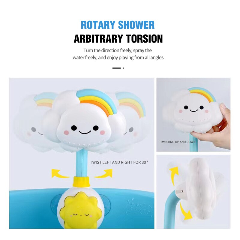 Juguetes de baño para niños, j - Sprinkler Splash Pad reseña y precio
