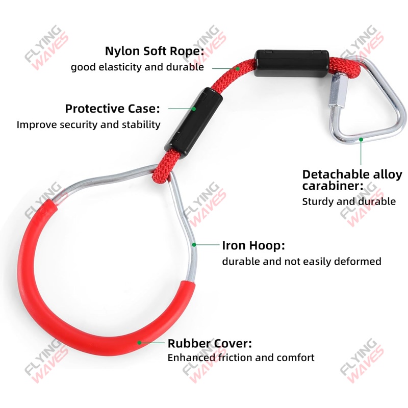 Anillo de gimnasio colgante pa - Kids Outdoor Gym reseña y precio
