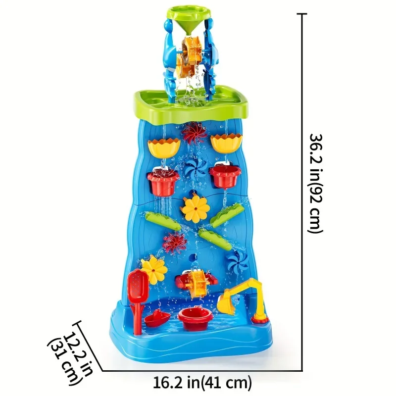 Cascada de descubrimiento para - Kids Outdoor Sensory Table reseña y precio