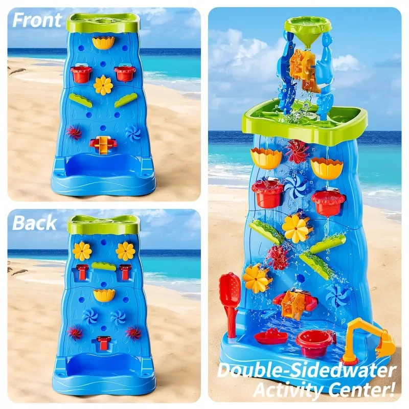 Cascada de descubrimiento para - Kids Outdoor Sensory Table reseña y precio