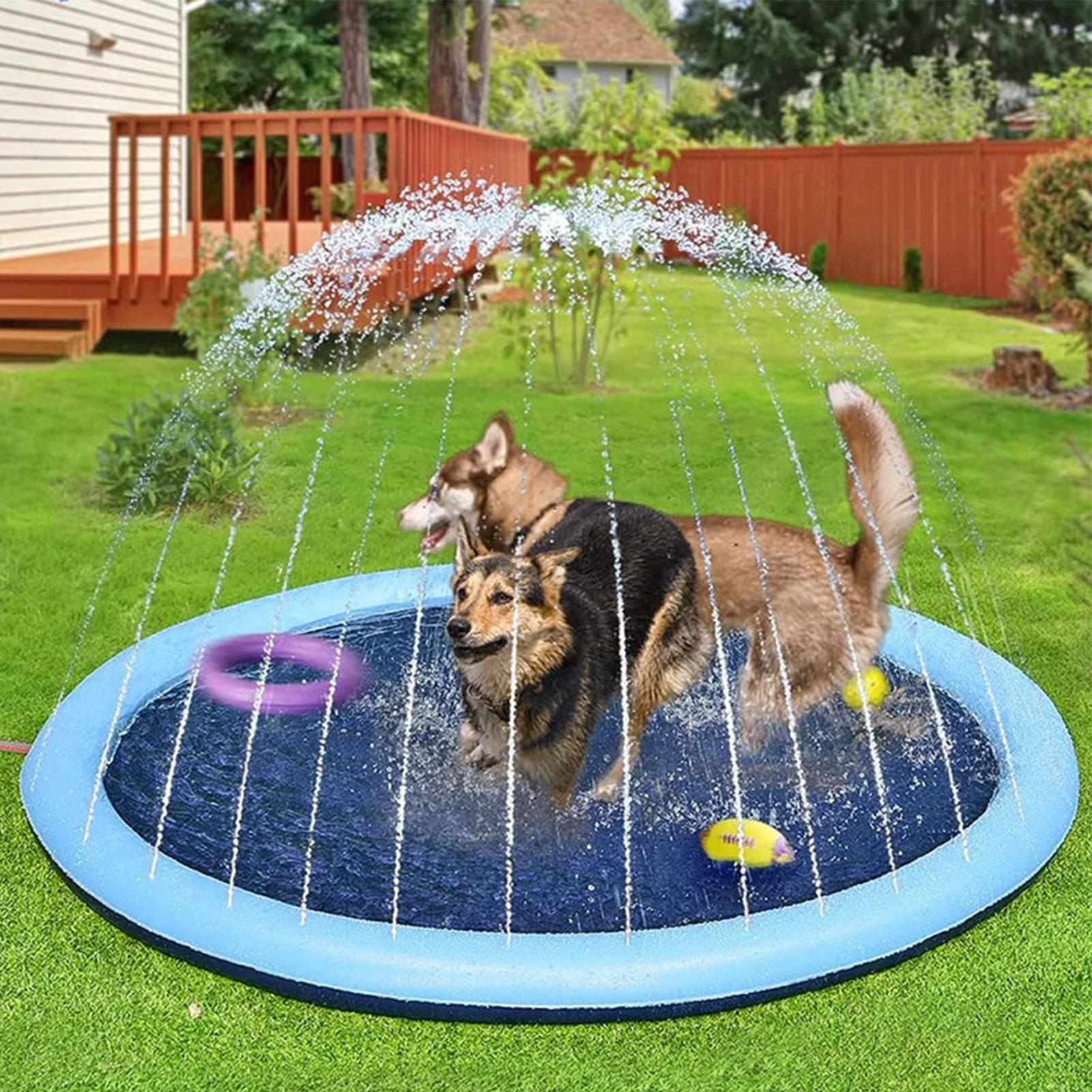 Alfombra de Juego con Aspersor - Sprinkler Splash Pad reseña y precio