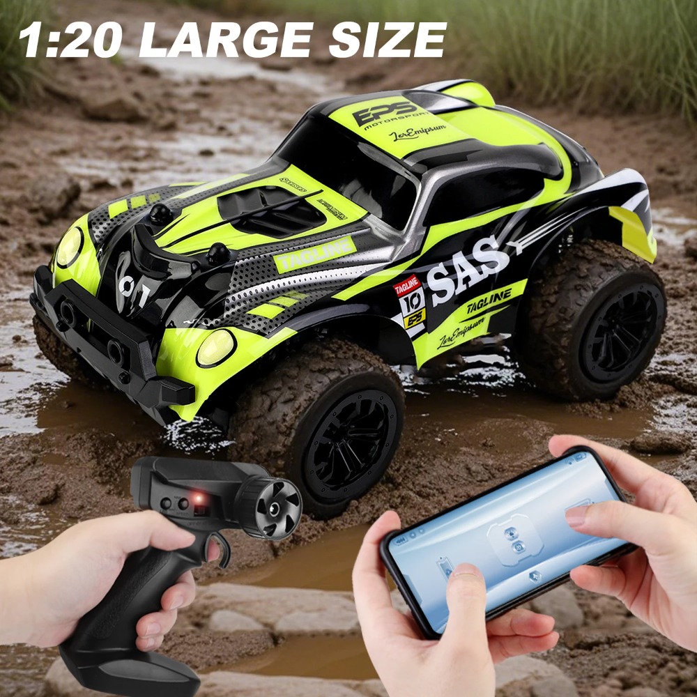 Camioneta Monstruo RC 1:20 de  - Kids Outdoor Dirt Toys reseña y precio