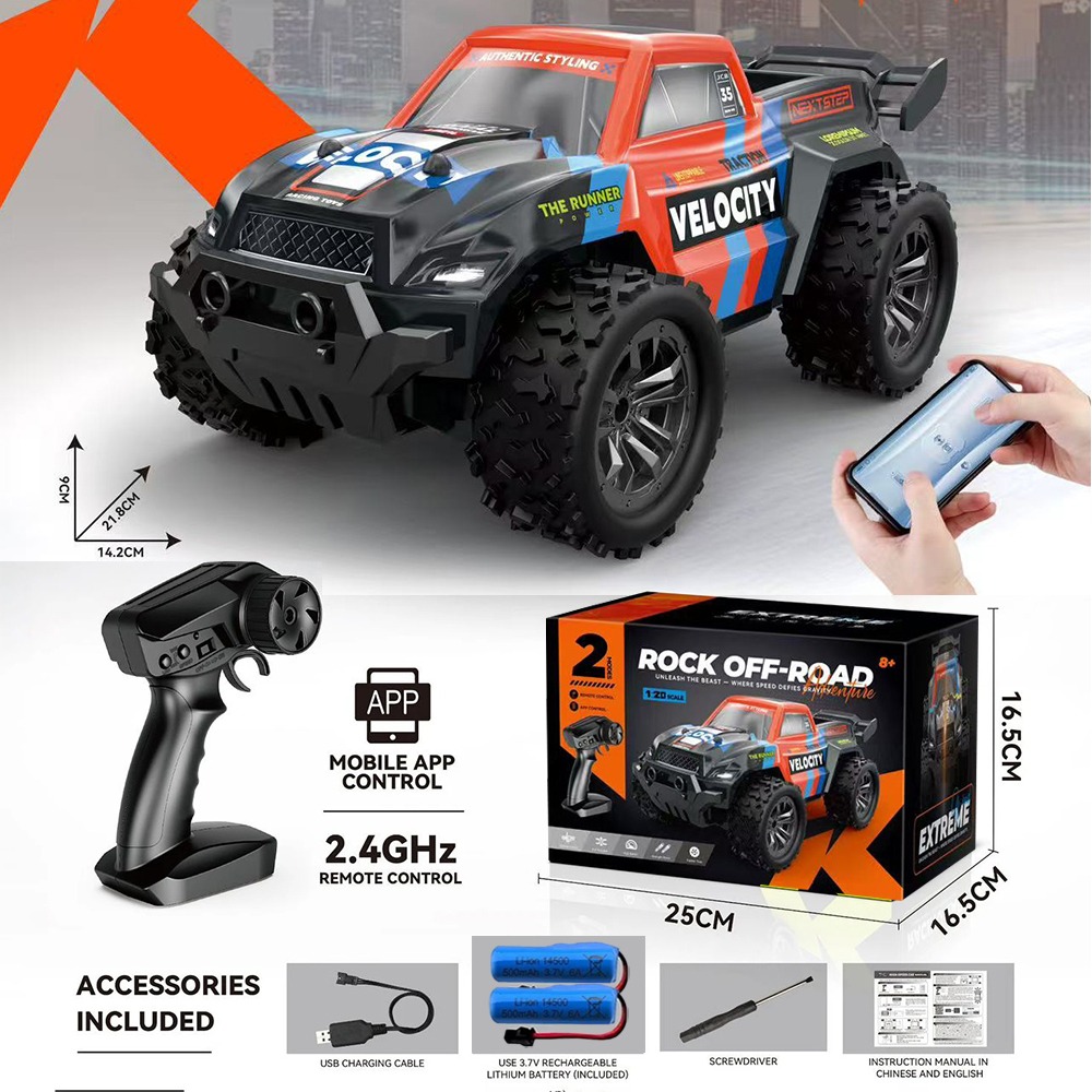 Camioneta Monstruo RC 1:20 de  - Kids Outdoor Dirt Toys reseña y precio