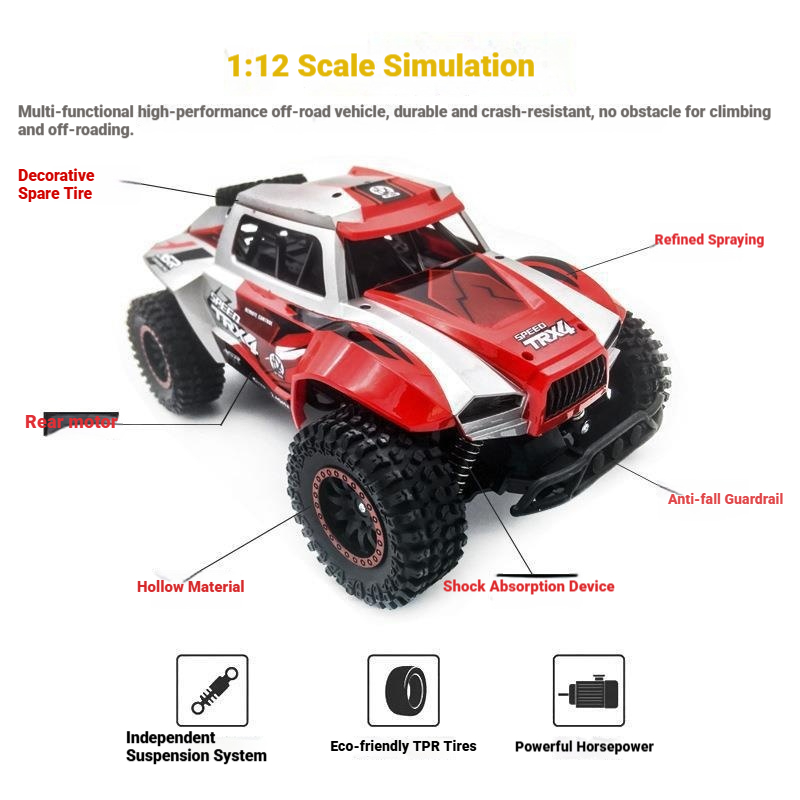 Camioneta RC de 2.4g para Pist - Kids Outdoor Dirt Toys reseña y precio