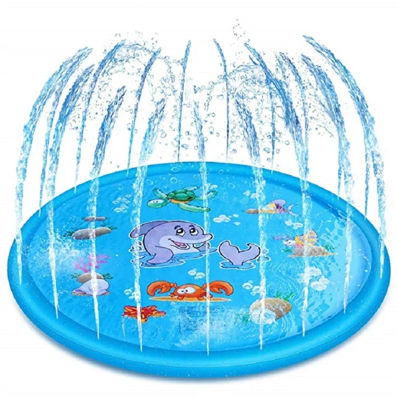 100/170cm niños inflables salp - Sprinkler Splash Pad reseña y precio