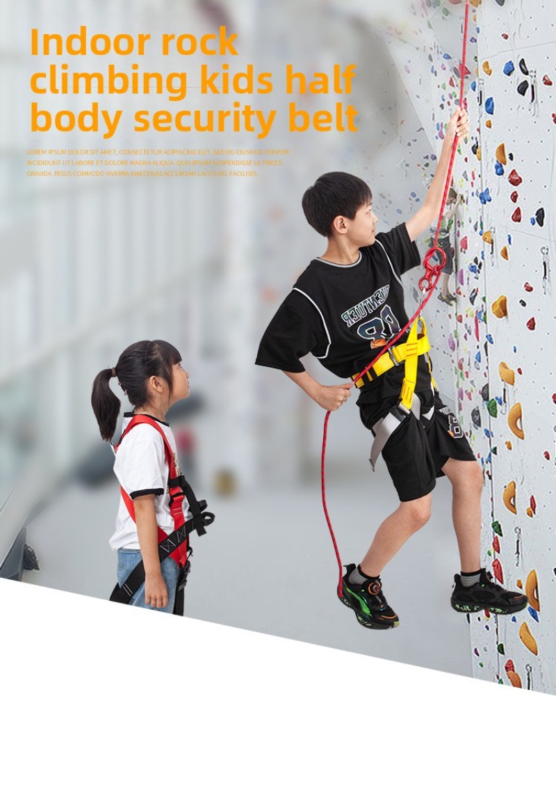 Arnés al aire libre para niños - Kids Outdoor Climber reseña y precio