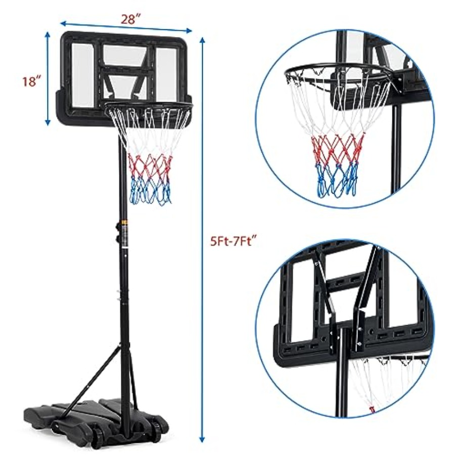 Canasta de baloncesto para niñ - Basketball Hoop Outdoor reseña y precio