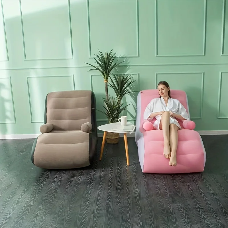 Sofá perezoso inflable de PVC  - Kids Outdoor Lounge Furniture reseña y precio