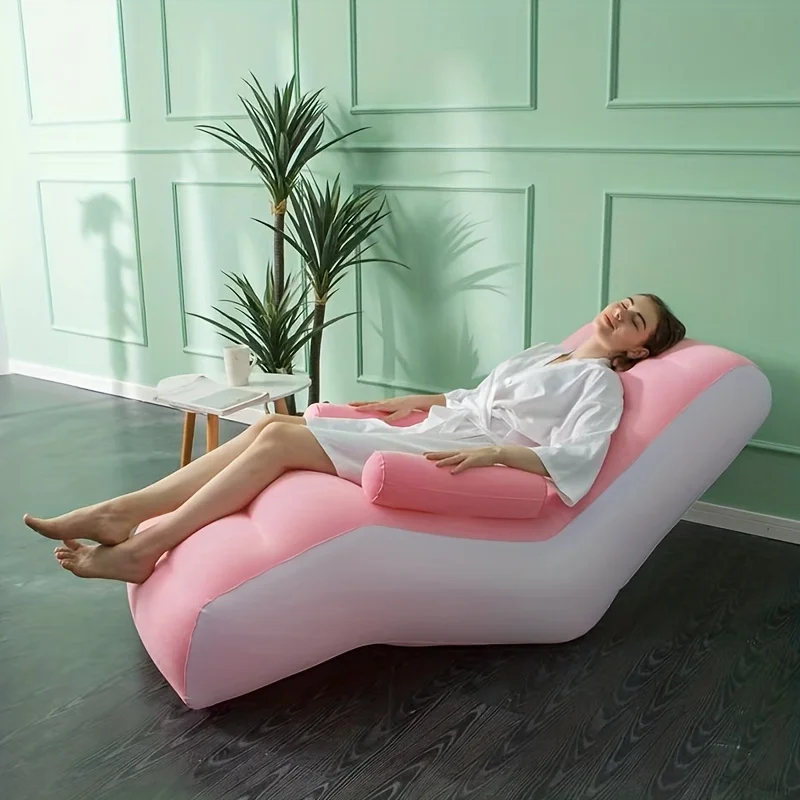 Sofá perezoso inflable de PVC  - Kids Outdoor Lounge Furniture reseña y precio
