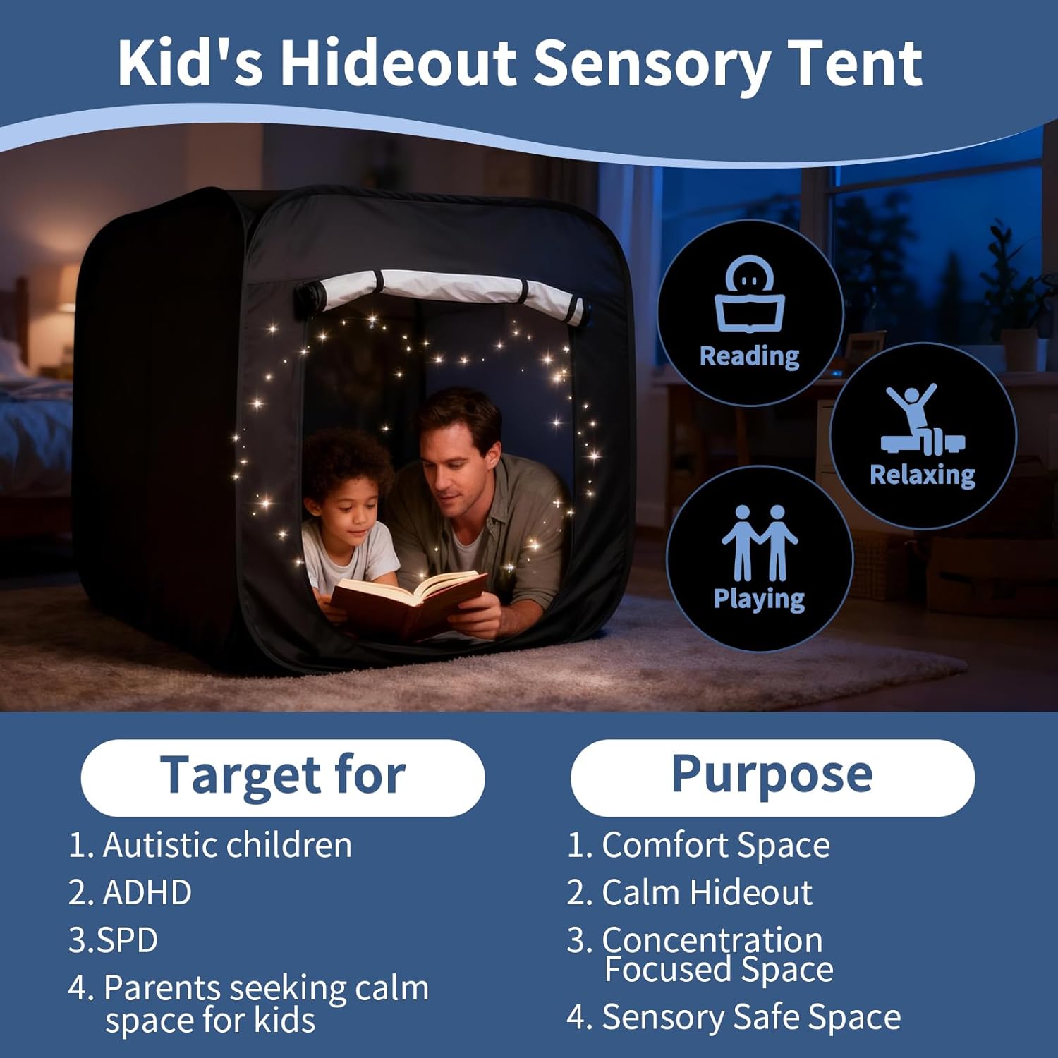 Carpa Sensorial para Niños de  - Kids Outdoor Play Table reseña y precio